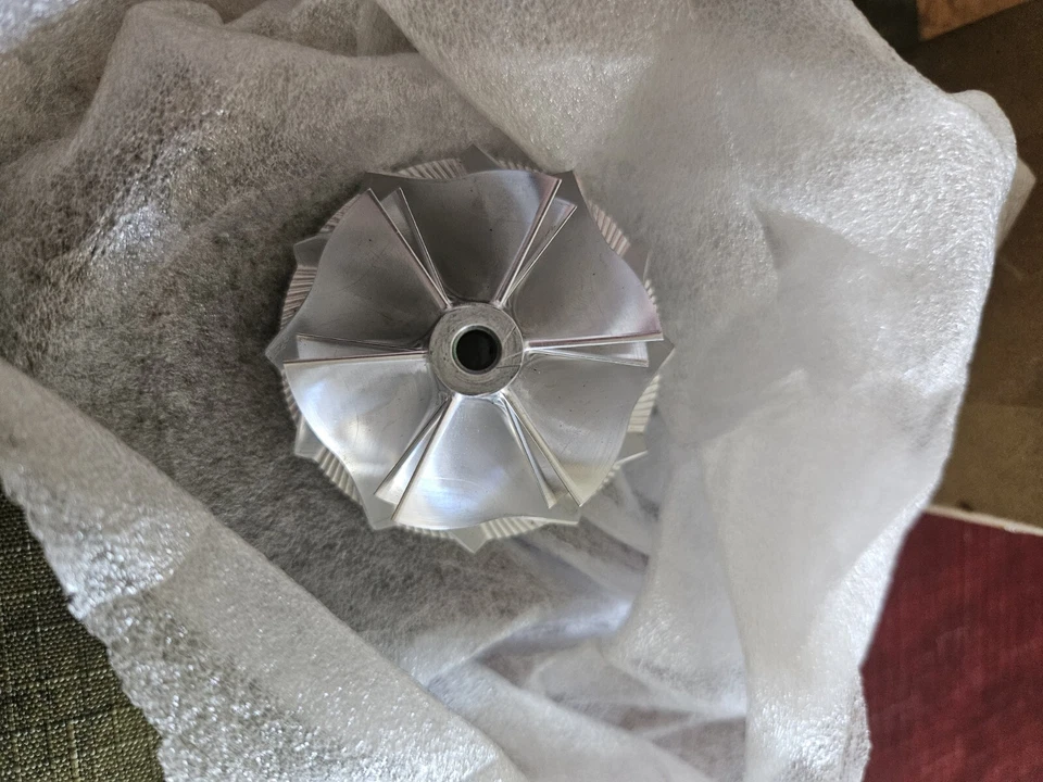 Billet Turbo Rueda del compresor para Dodge SRT-4 Calibre TD04HL-20T (47/58 mm) Foto 2 de 3