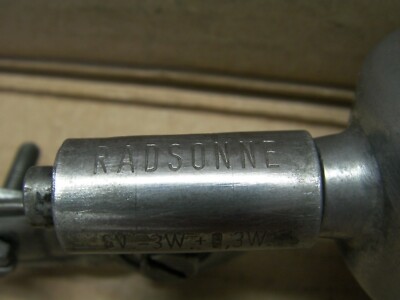 antigua dinamo radsonne y faro de bicicleta - Compra venta en