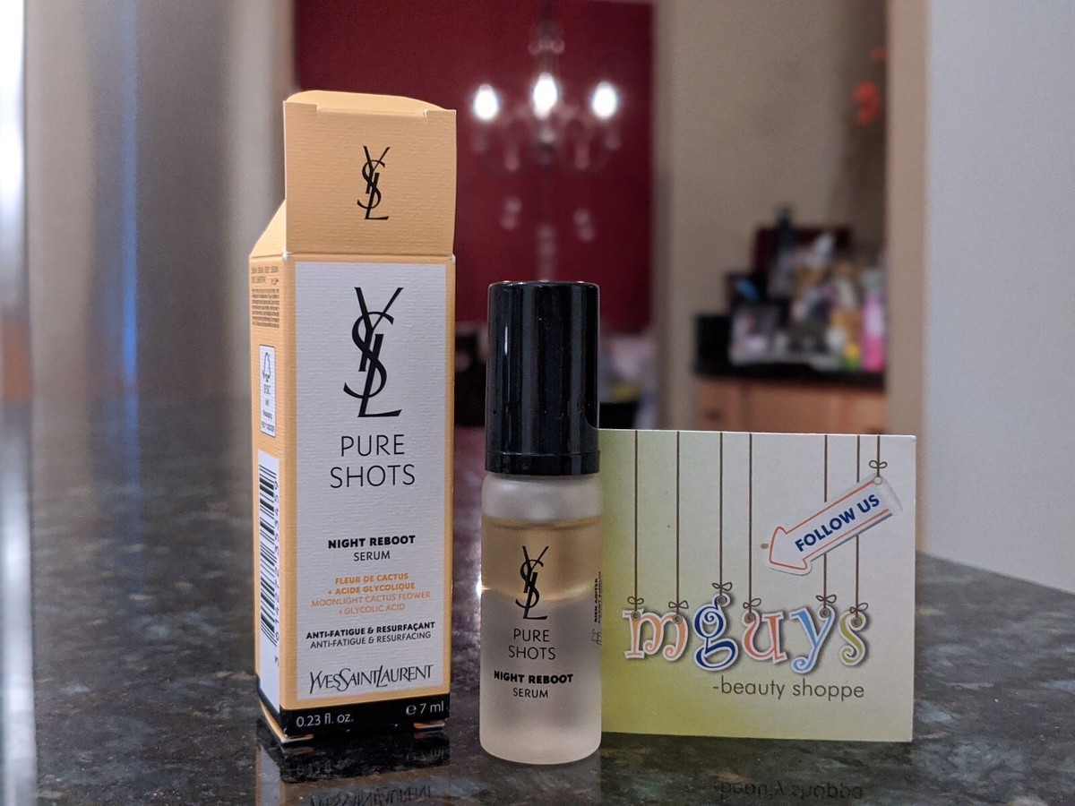 YVES SAINT LAURENT YSL Pure Shots Night Reboot Serum TRAVEL MINI