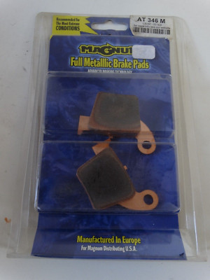 NOS Magnum metalllic brake pads AT 346 M made in europe cr 02-05 rear
