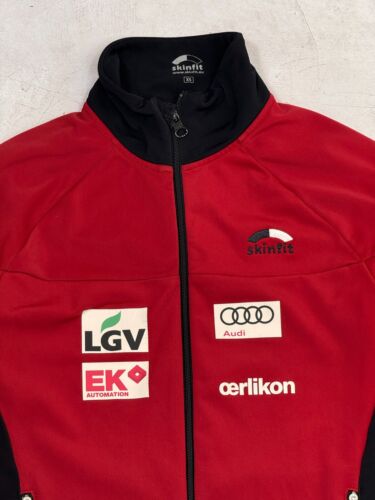 Maglia calda Swiss Switzerland squadra sci corsa Audi Oerlikon Liechtenstein - XS - Foto 2 di 12