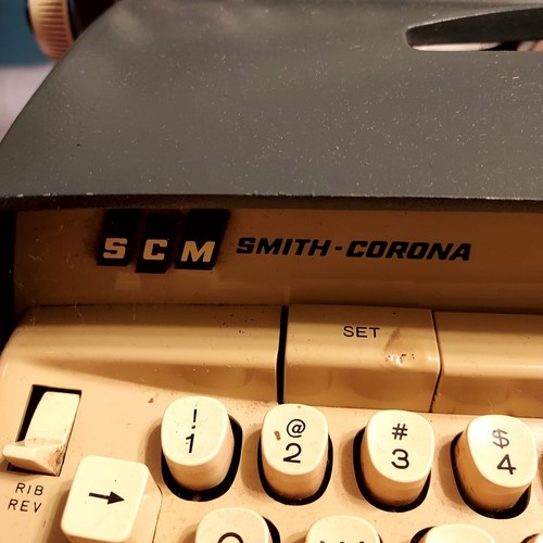 Máquina de escribir eléctrica Smith-Corona vintage serie 6E - Coronet Electric 12 - Imagen 3 de 5
