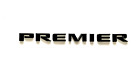 <!--F#f_0-->1X PREMIER Emblem Letter Badge 3D Decal Logo Nameplate for Chevy (Matte Black)<!--F/-->