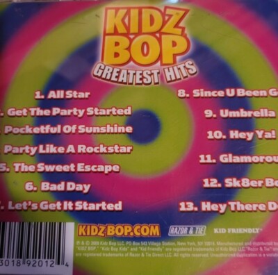 その他 Pop Hits [CD] Kidz Bop Greatest Hits Cd 793018920124| eBay