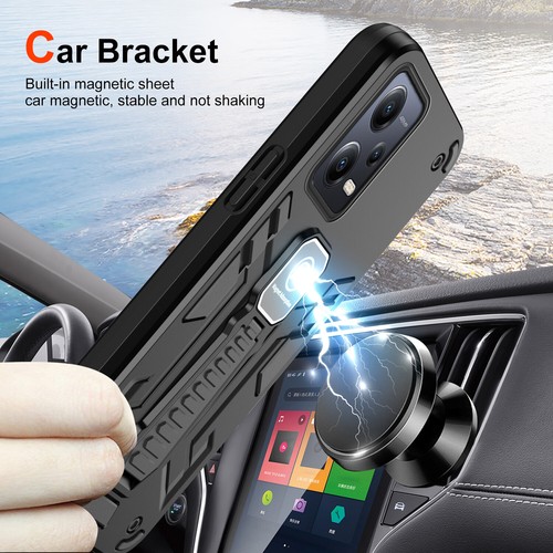 Antifall Hybrid Armor For OPPO A79 A38 A58 A78 K10 A93 A96 A54 Stand Case Cover - 第 7/11 張圖片