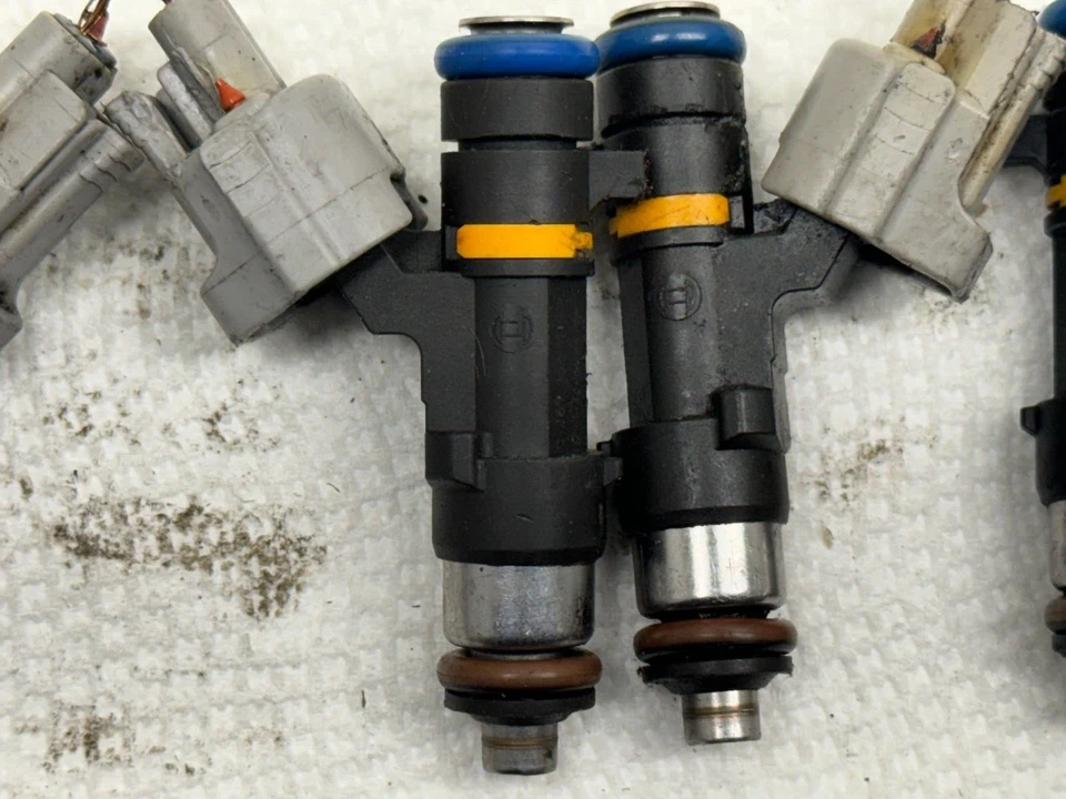 Inyectores de combustible BOSCH 6 PIEZAS para o 04-08 Infiniti G35 M35 Nissan Murano 3,5 L V6 OE Foto 3 de 4