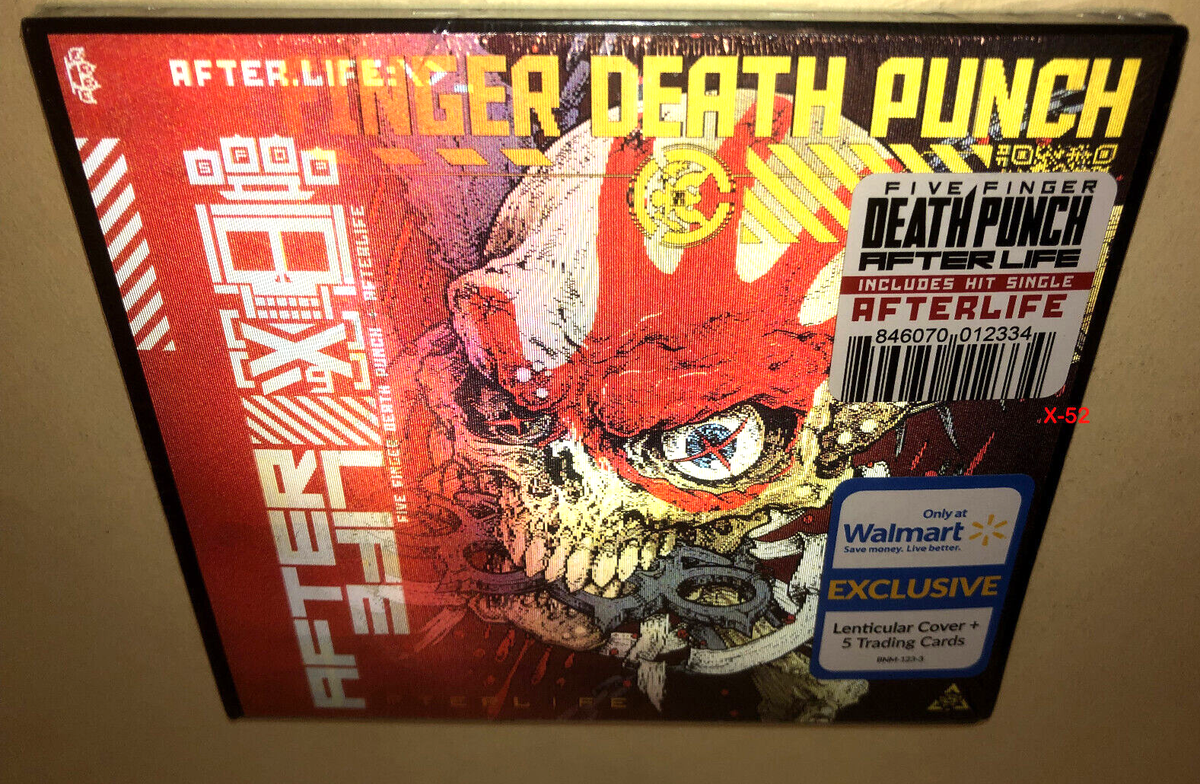 Five Finger Death Punch CD Afterlife WALMART Exclusive Covr n 5