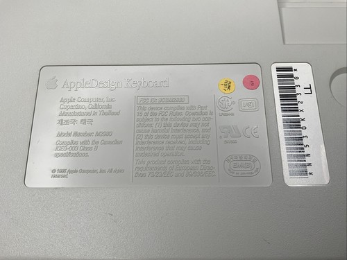 AppleDesign M2980 Keyboard - Picture 2 of 6