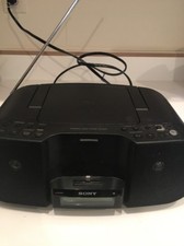 SONY Vintage ZS-S2iP CD-Player Radio iPOD DOCK STEREO Boombox CD-R RW Playback