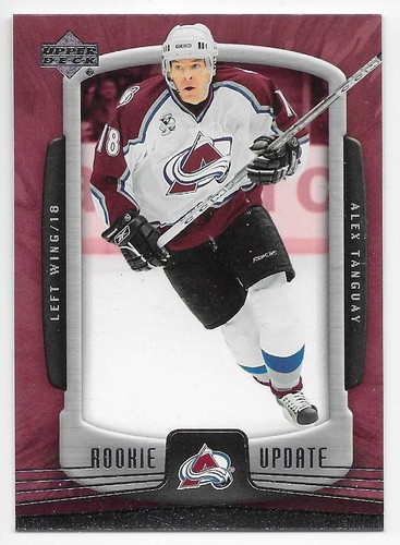 05/06 UPPER DECK ROOKIE UPDATE BASE Hockey (#1-100) U-Pick From List - Picture 20 of 89