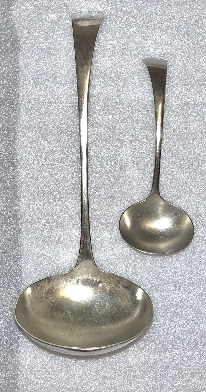 2 Vintage SilverPlated Ladles. EPNS A1 Soup/Punch and Nevada Silver D&A Gravy