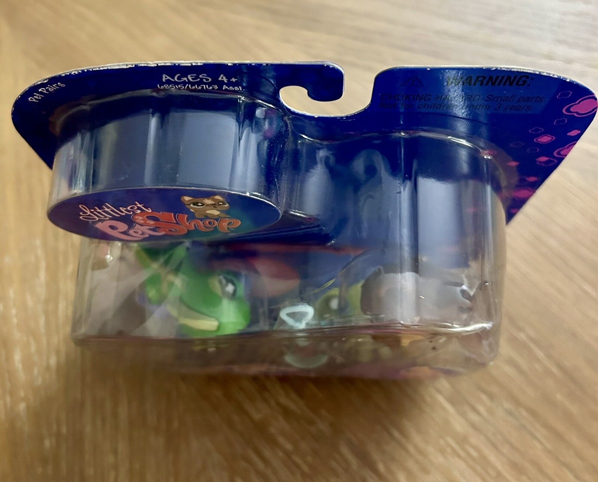 New Littlest Pet Shop LPS #650 #651 German Shepherd Dog and