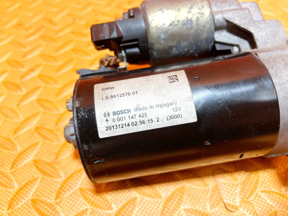 12-16 BMW 228i 328i 428i 2.0L ENCENDIDO MOTOR ARRANQUE MONTAJE OEM Foto 2 de 4