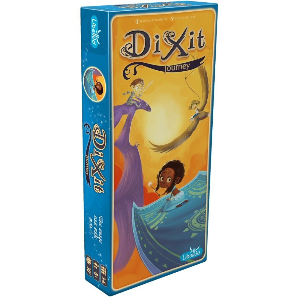 Dixit Extension 3 Journey booste votre créativité avec 84 nouvelles énigmes visuelles