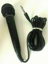 Genuine Black Dynamic Impedance Wired Microphone 600 With On/Off Switch 12' Cord