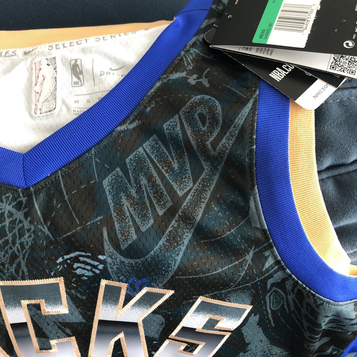 Nike Milwaukee Bucks Giannis Antetokounmpo #34 NBA MVP