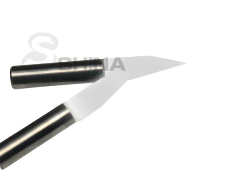 5x 1/8" 3.175mm 20 deg 0.1mm Tungsten Carbide Engraving Bits CNC Router Tool - Picture 9 of 11