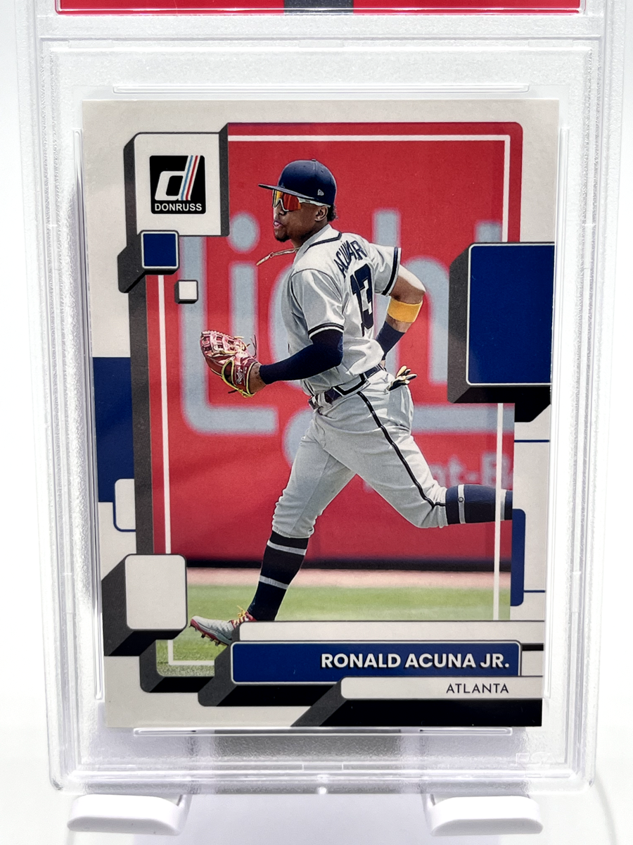 Ronald Acuna Jr PSA 10 - 2022 Panini Donruss Variation