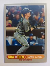 2019 Topps Heritage High Number Now and Then Zack Greinke #NT-4