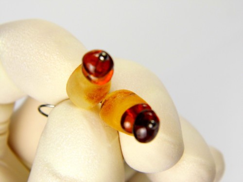 Baltic Amber Dangle Drop Earrings Multicolor Natural Stone Genuine Gemstone 1195 - Picture 10 of 11
