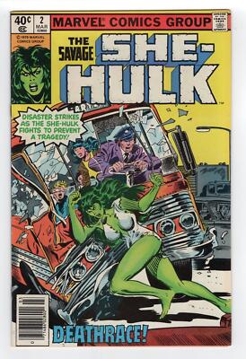 1980 MARVEL SAVAGE SHE-HULK #2 1ST MORRIS WALTERS & SHE-DROID NEWSSTAND KEY RARE