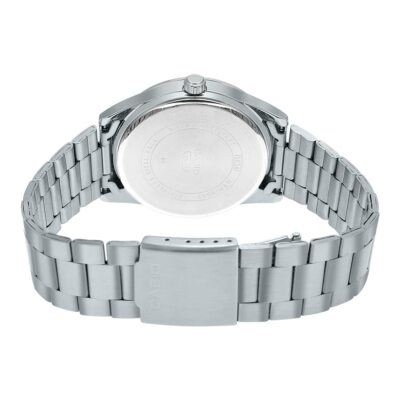 Casio Analog Stainless Steel Silver Dial Analog Quartz MTP-VD03D