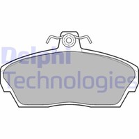 Delphi LP911 Bremsbelagsatz, Scheibenbremse FüR Honda Lotus MG Rover