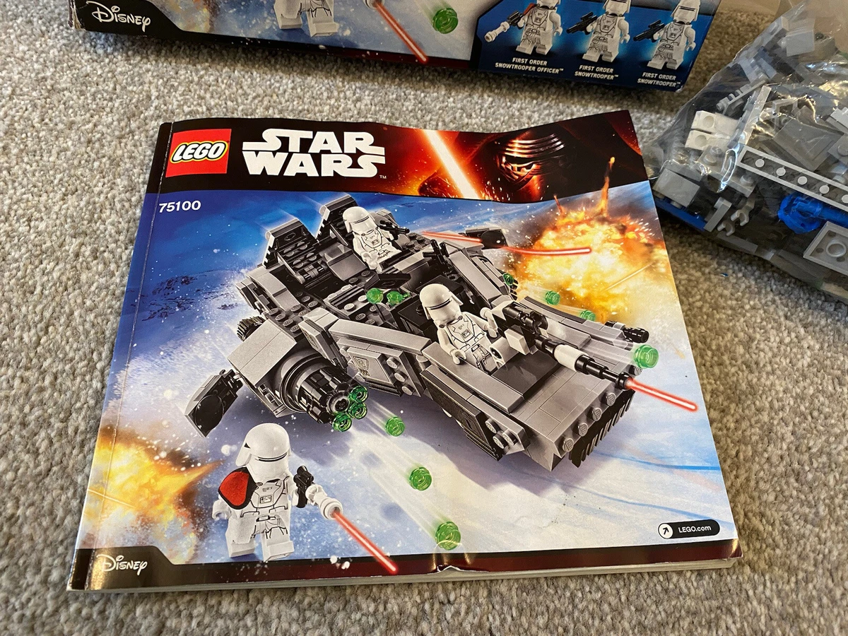 Lego first order snowspeeder deals
