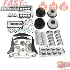 N63 Engine Overhaul Rebuild Kit - Bearings Guide Set Camshaft Sprockets For BMW