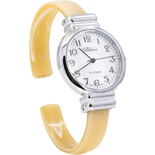 Blekon Women's Cuff Bangle Watch - Round/Oval/Rectangle Case, Tortoise Shell - 第 138/159 張圖片