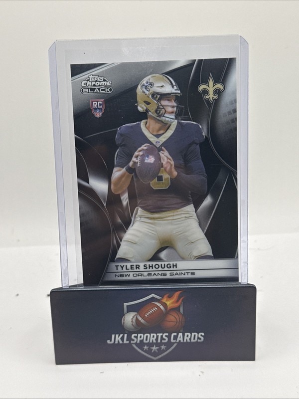 2025 Topps Chrome Black Tyler Shough Base #133