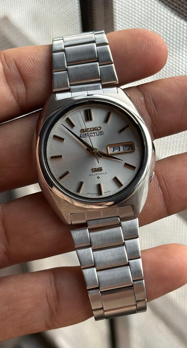 Rare Seiko 5 Actus SS 23 Jewels Japan Made Watch For Mens 6106