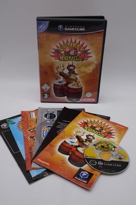 Donkey Konga - GC Gamecube - CiB vollständig - Neuwertig vom Händler!