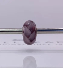 Trollbeads Purple Petals Glass Bead