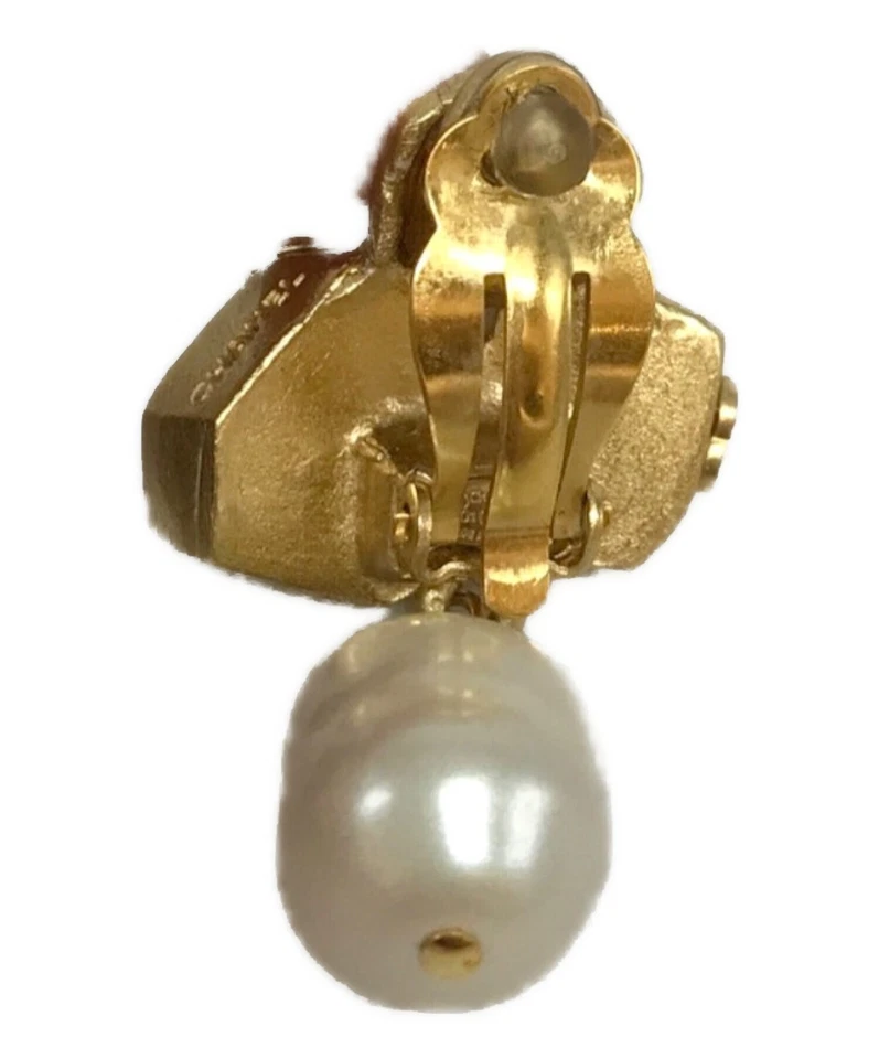 Auténtico CHANEL Multicolor Piedra Oreja Brazalete Cristal Clip-On Foto 2 de 4