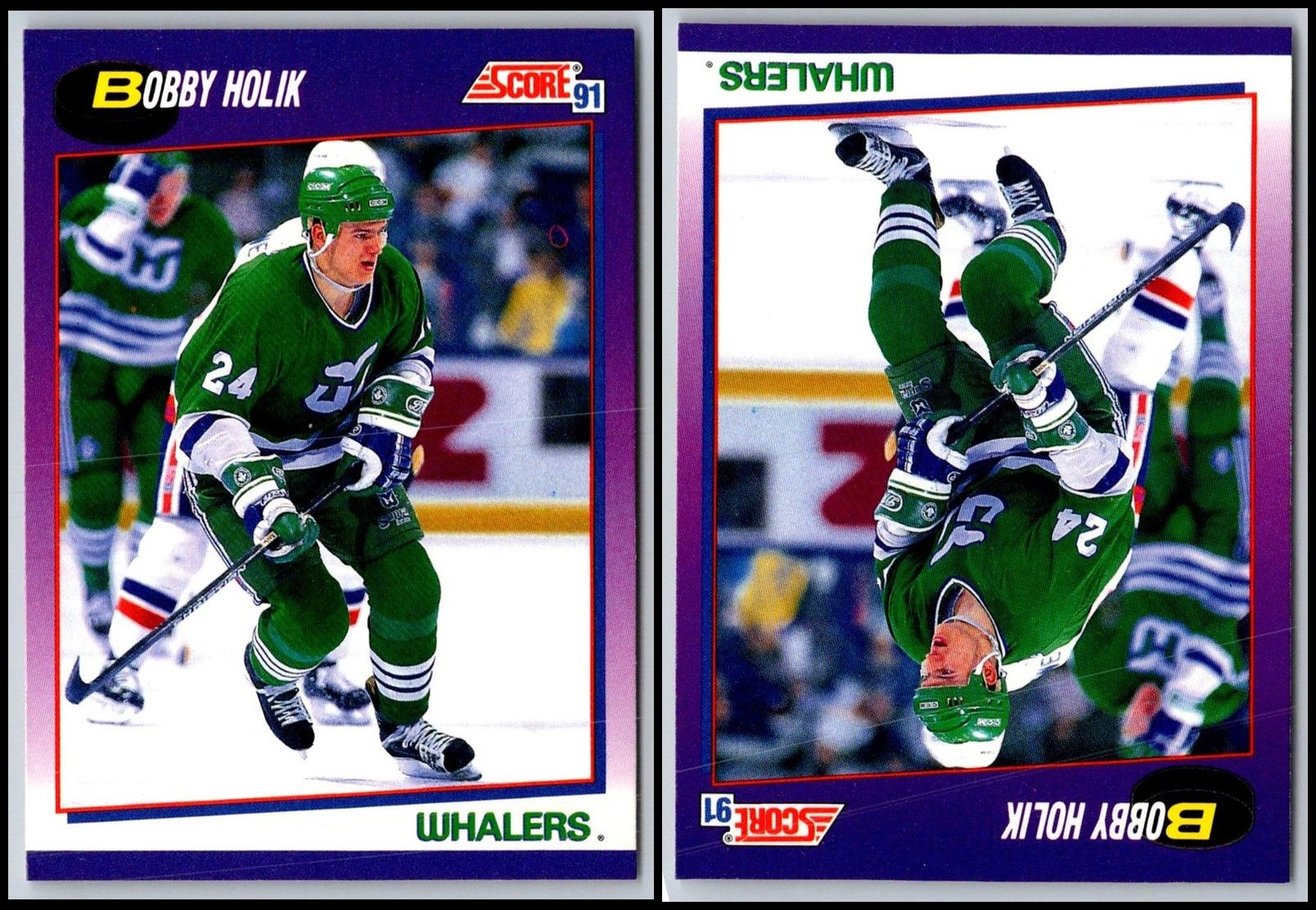Score American Bobby Holik (2) Card Lot - DON’T MISS OUT!