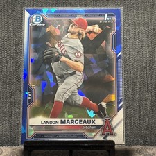 2021 Bowman Draft - Chrome #BDC-115 Landon Marceaux 1st Sapphire 