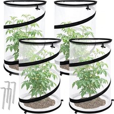 Pop-Up Garden Mesh Net Cover Foldable Plant Protection Netting for Vegetable