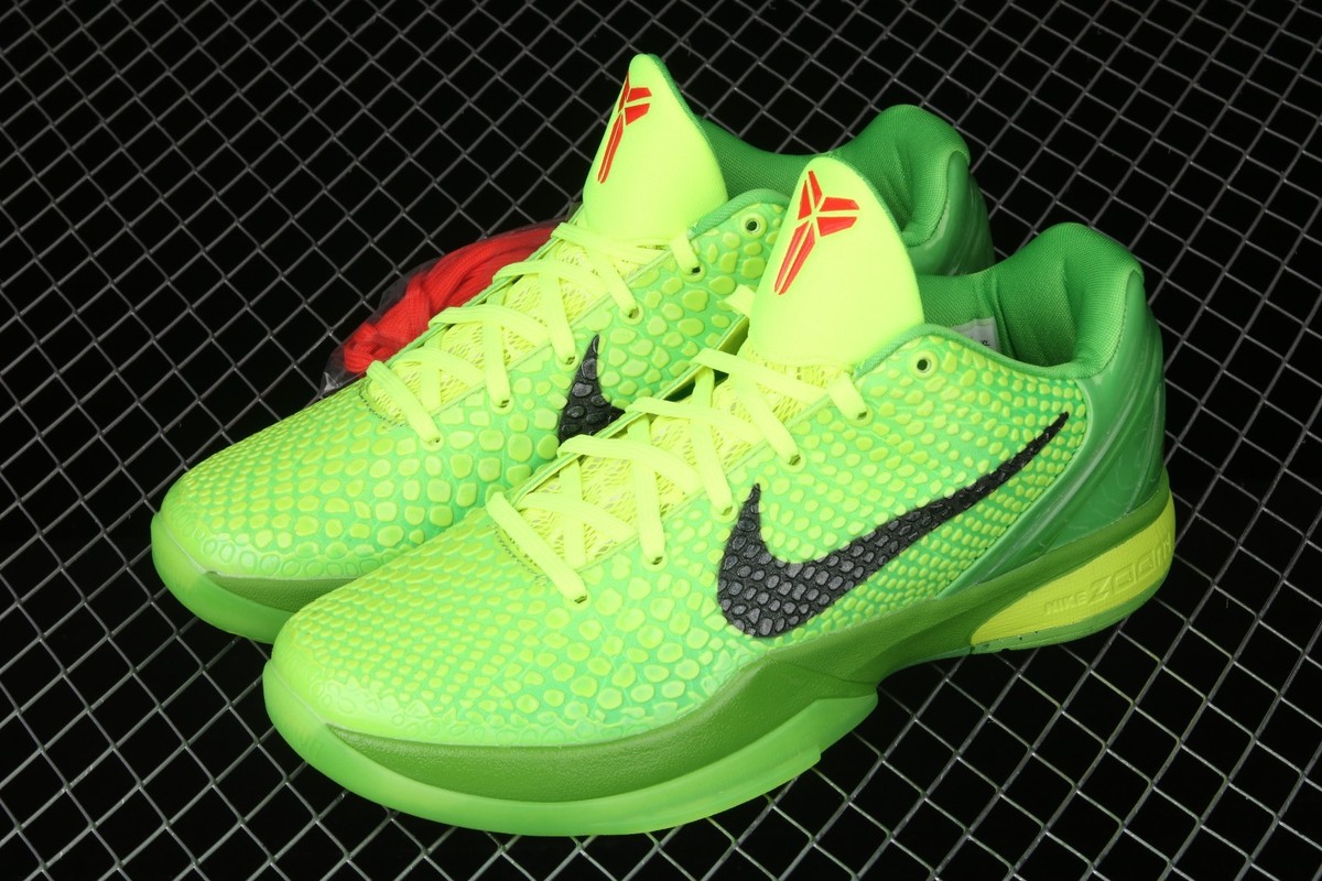 Size 11 - Nike Zoom Kobe 6 Protro Low Grinch for sale online