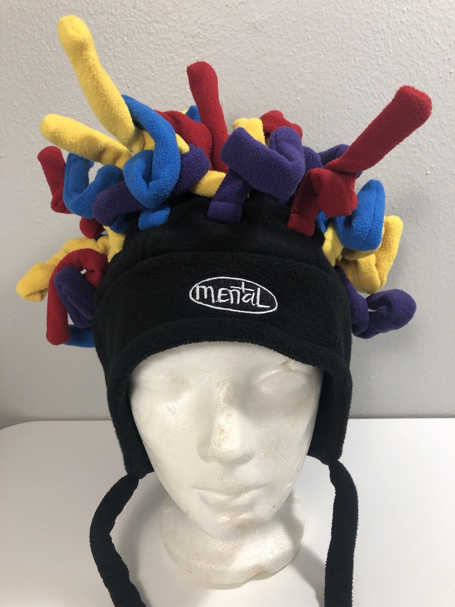 mental 帽子 Vintage Mental Headgear Snowboard Ski Skate Helmet Cover Hat