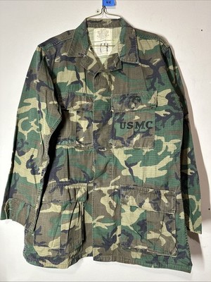 U.S. Marine Corps ミリタリージャケット 1966 US Marines USMC CAMOUFLAGE JACKET 8415-00-945-7653 Small Reg