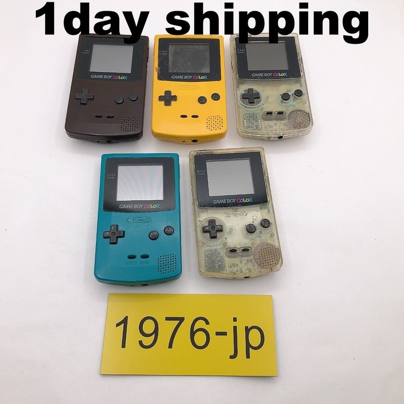 [For parts or repair] Nintendo Game Boy Gameboy Color Console Lot of 5 Japan