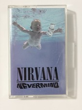 Nirvana - Nevermind 1991 Original US Release Cassette tape Sub-Pop Credit 