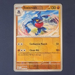 Toxicroak 024/064 Shrouded Fable Reverse Holo