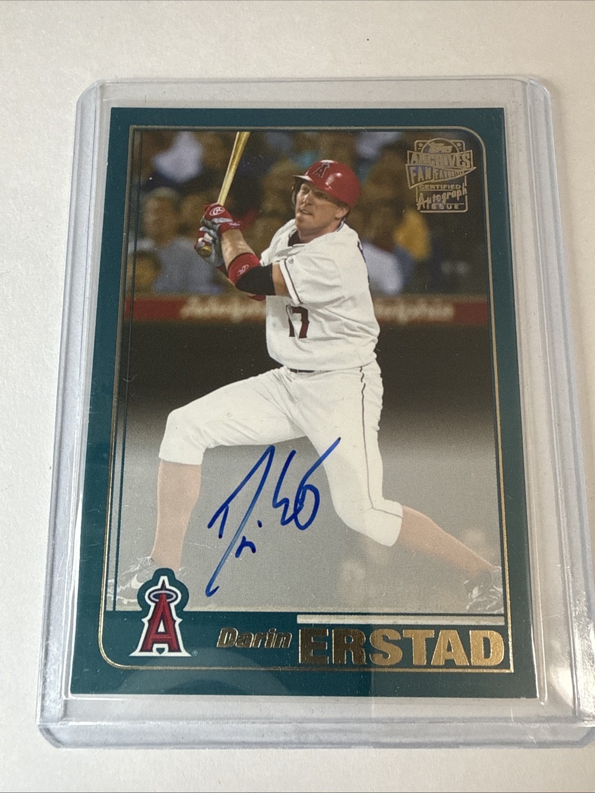 2020 Topps Archives - Fan Favorites Autographs Darin Erstad #FFA-DE (AU)