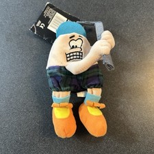 Vintage SILLY SLAMMERS - 35 MULLIGAN GOLF BEAN BAG PLUSH -1998 With Tags -read