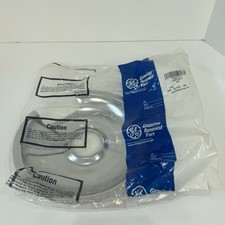 WB32X10013  Genuine OEM GE Hotpoint Range Large 8" Chrome Burner Drip Pan Bowl