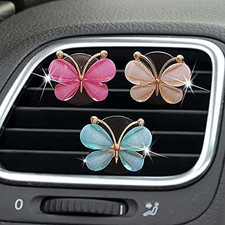 3Pcs Cute Daisies Car Clip, Interior Accessories,Flowers Car Charm Air Vent Acce