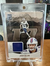 2024 Panini Donruss Elite - Influential Jerseys Josh Allen #IJS-JAL /500 (MEM)