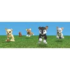 Running Puppies Lenticular Motion Bookmark/Ruler by Moovie Studio